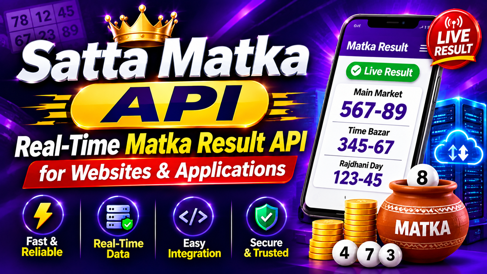 Satta Matka API Provider | Real-Time Matka Result API – Maka Result API - Matka Result API featured image