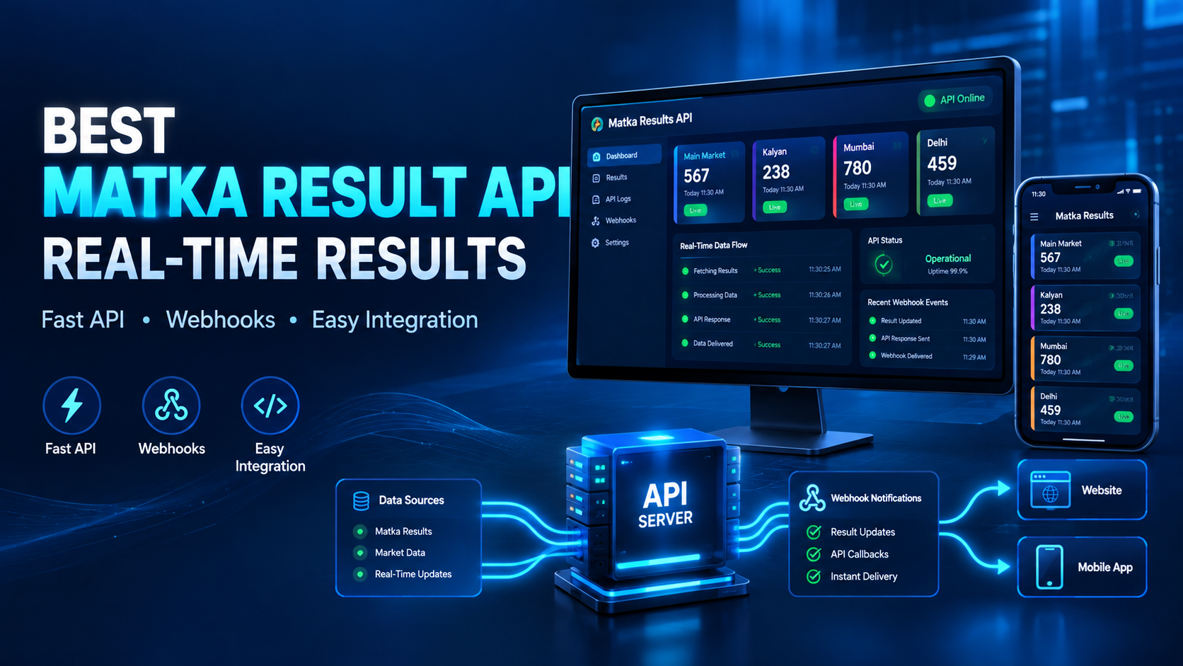 Best Matka Result API Provider | Real-Time Matka & Satta API - blog cover image